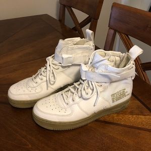 Nike Air Force 1 Mid Ivory/Cargo Khaki